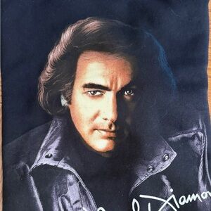 3 Vintage Neil Diamond Concert Sweatshirts.- Black.